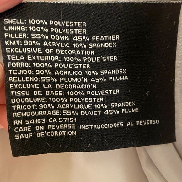 Guess Women's Light Gray Puffer Jacket - Picture 5 of 8